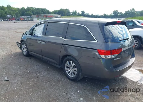2014 Honda Odyssey Ex из США, поврежденный, VIN 5FNRL5H4XEB134204